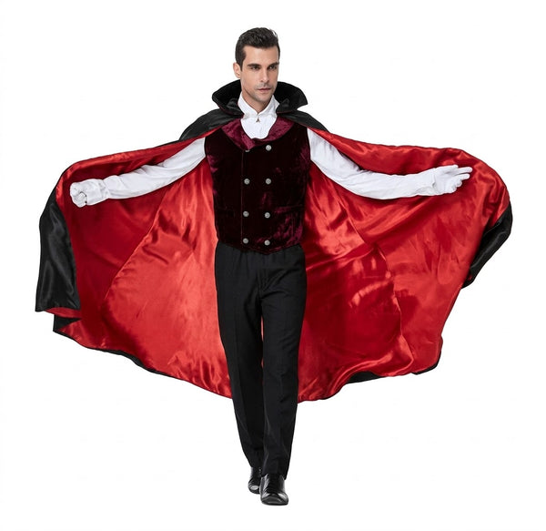 Men's Vampire Costume with Cape