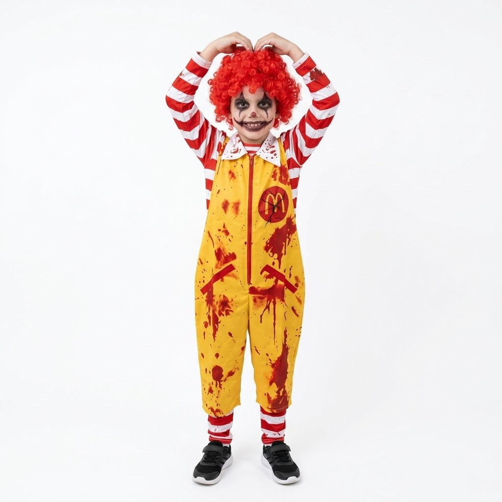 Ronald McDonald Spooky Costume for Kids