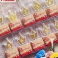 Gold Crown 1-4 Number Candles