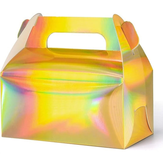 Golden Iridescent Gift Boxes Set 16.5x9x8cm