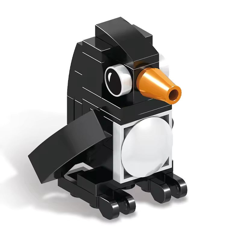 16-Style 3D  Mix Mini Cute Animal