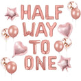 Load image into Gallery viewer, Halfway to One Balloon Set
