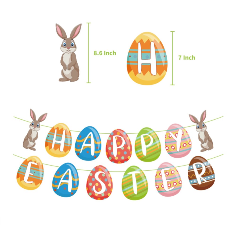 Happy Easter Garland