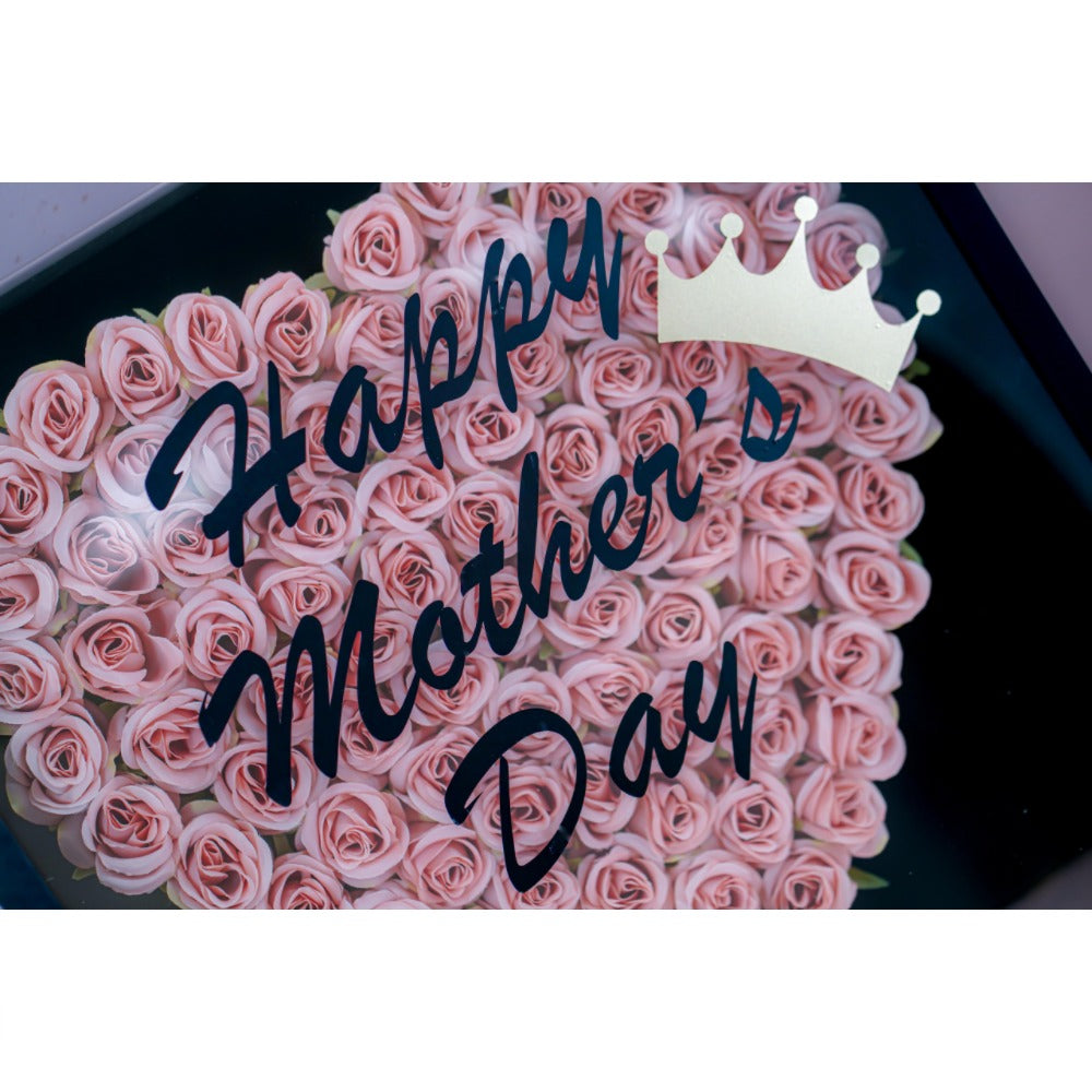 Happy Mother's Day Artificial Flower Box