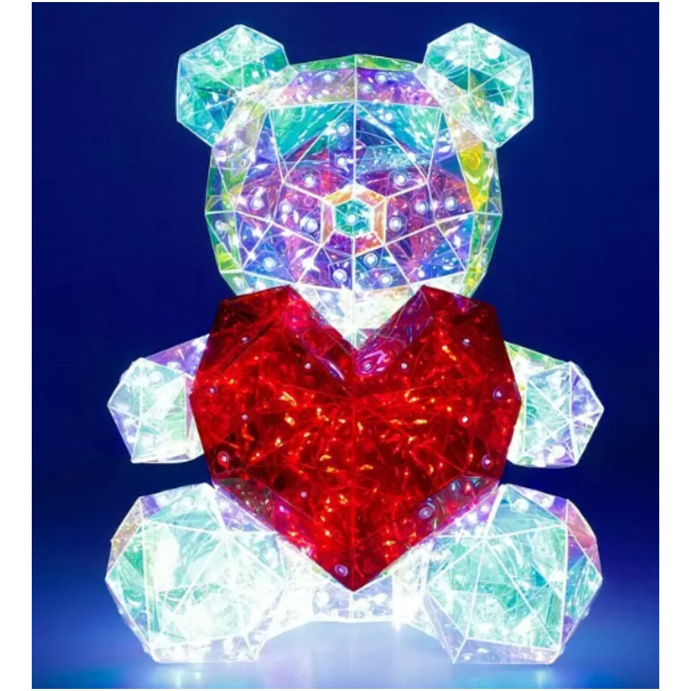 Holographic night Light Teddy Bear 40cm with Gift Box