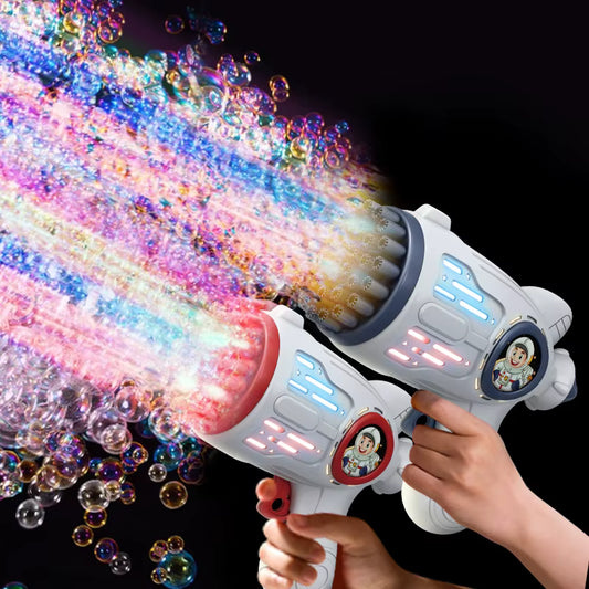 Super Bubble Gun Multiple Spray Patterns
