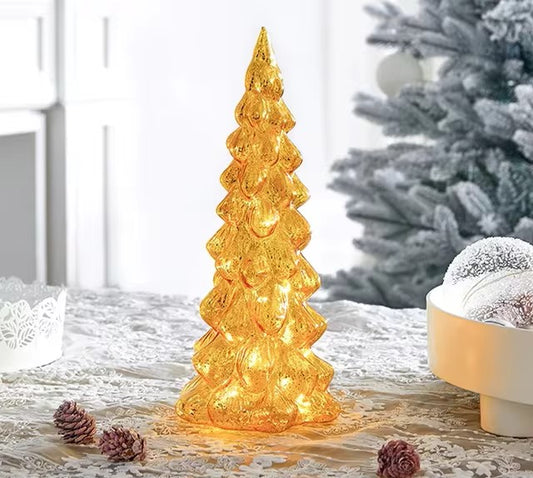 Christmas Tabletop Lit Christmas Tree 27cm