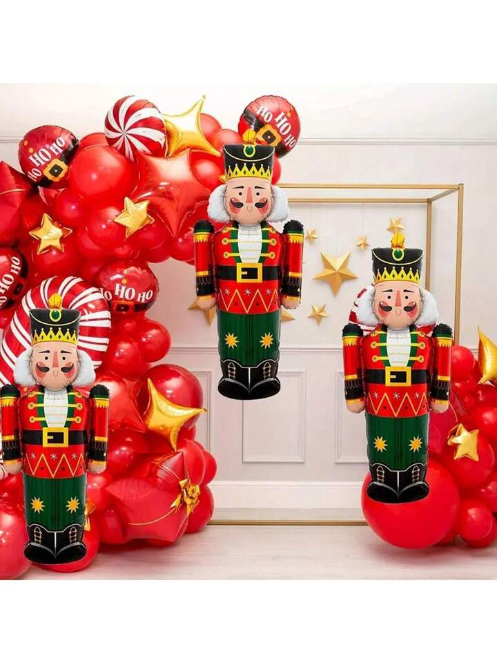 Christmas nutcracker Foil Balloon 102*48.5cm