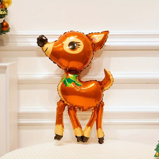 Christmas Standing Reindeer Foil Balloon 61*41cm