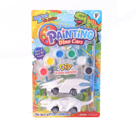 Painting Dino Cars