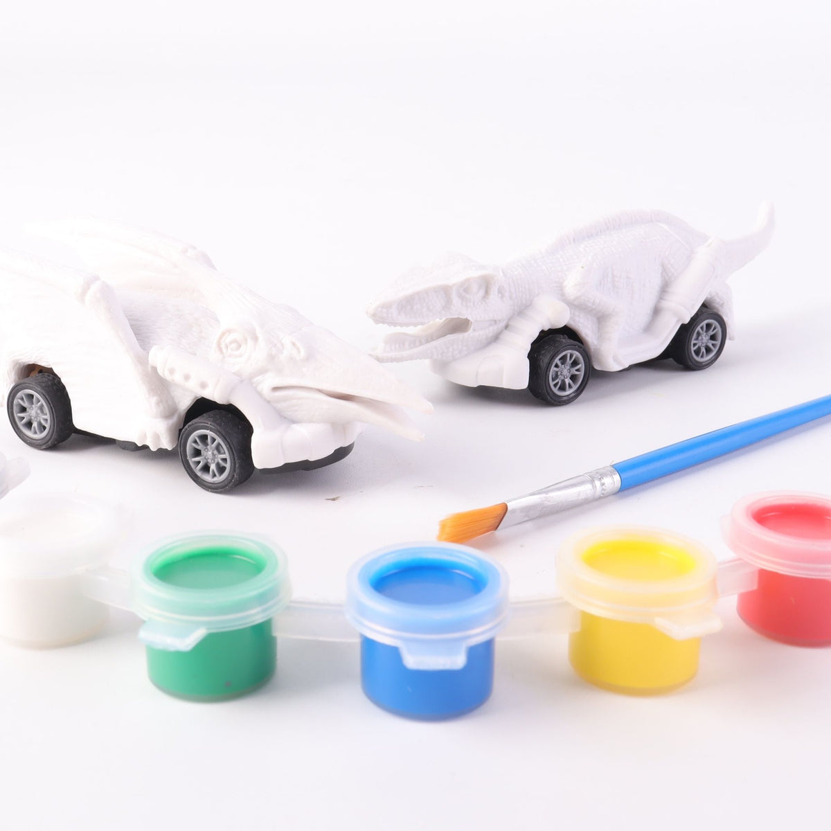 Pull Back - Painting Dino Cars