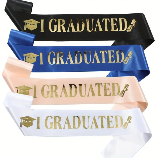 Graduation I Graduated Sash 160 Cm 160*9.5cm