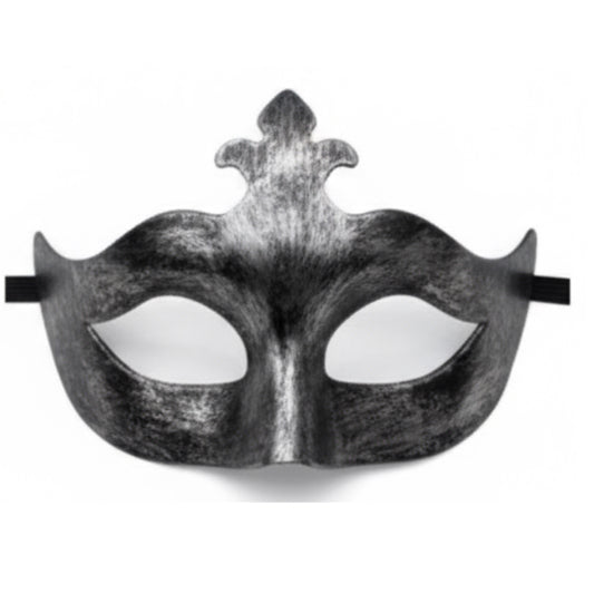 New Year Masqeurade mask Ball - Silver V
