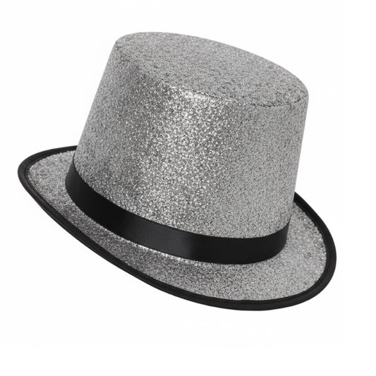 New Year Luxurious Hat - Silver