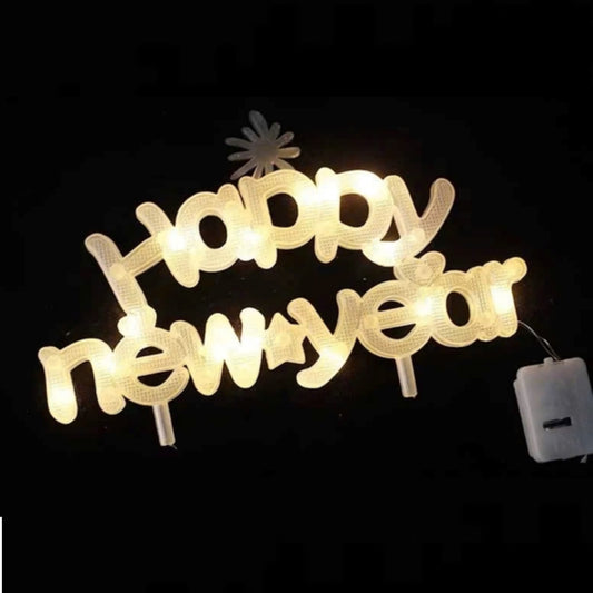 Happy New Year Led Cake Topper