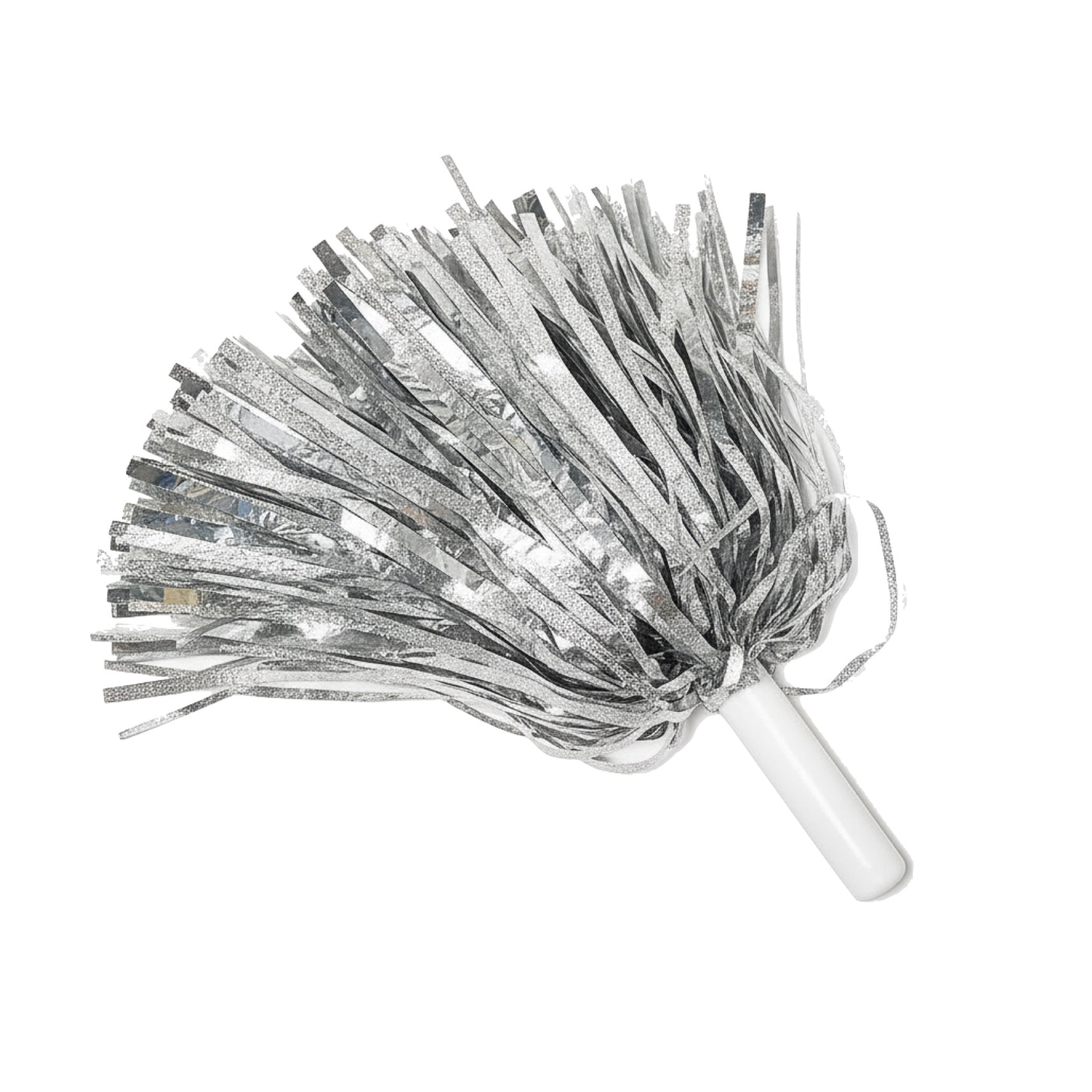 New Year Silver Pompoms - 1 Pc