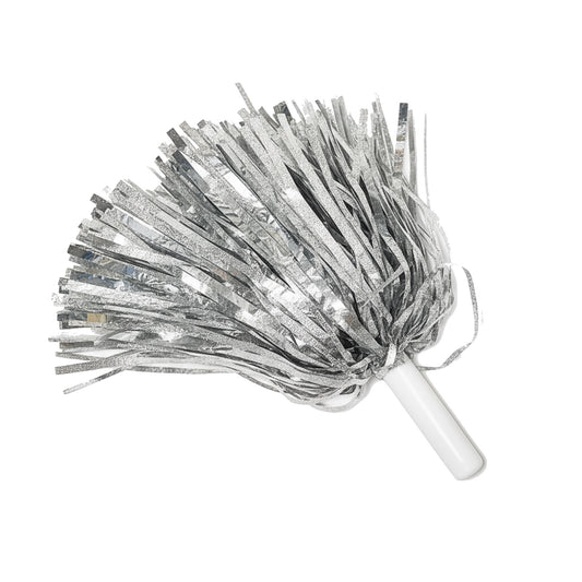New Year Silver Pompoms - 1 Pc