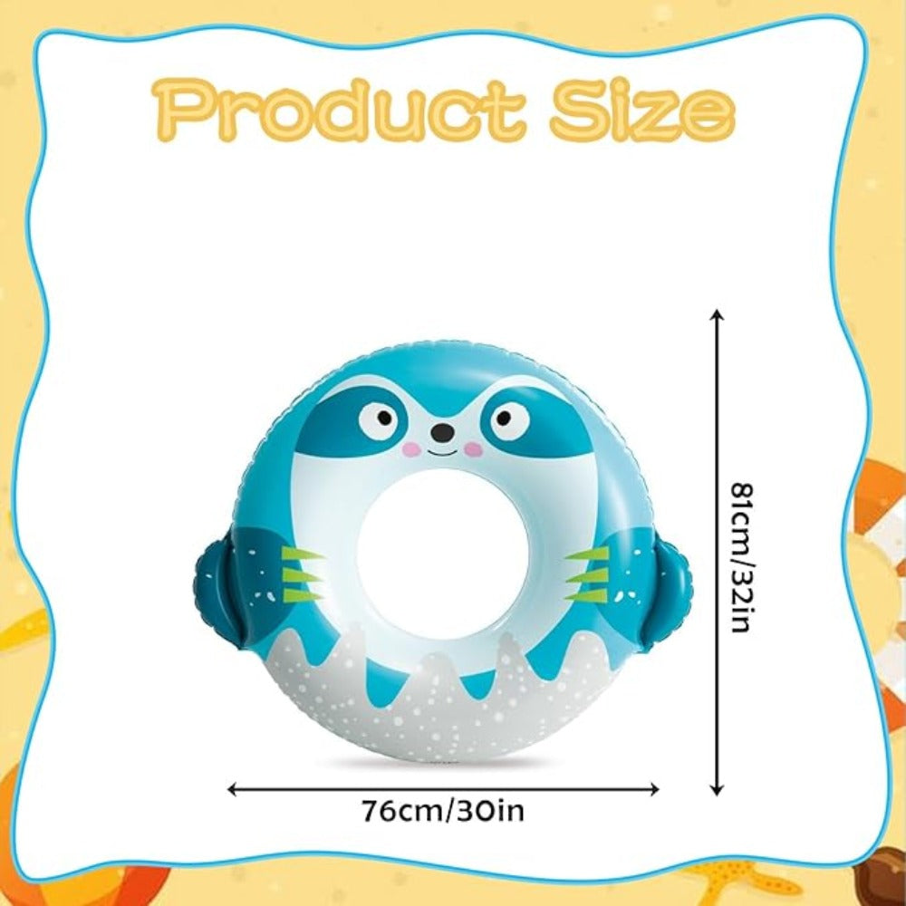 Intex Inflatable Donut Swimming Ring Donut Tube Toy Inflatable 81cmX76cm