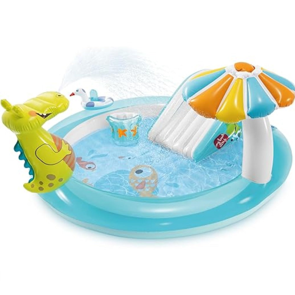 Intex Gator Inflatable Play Pool 201cmX170cmX84cm