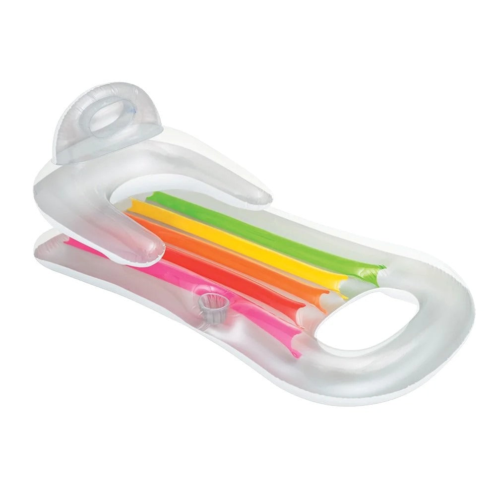 Intex Inflatable King Kool Pool Lounge white 160cmX85cm
