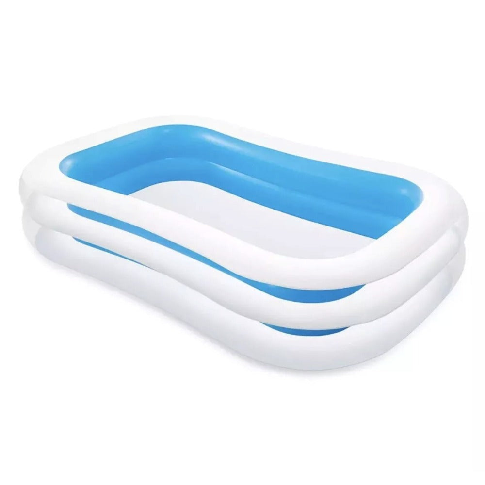 Intex Inflatable Family Size Pool 262cmX175cmX56cm