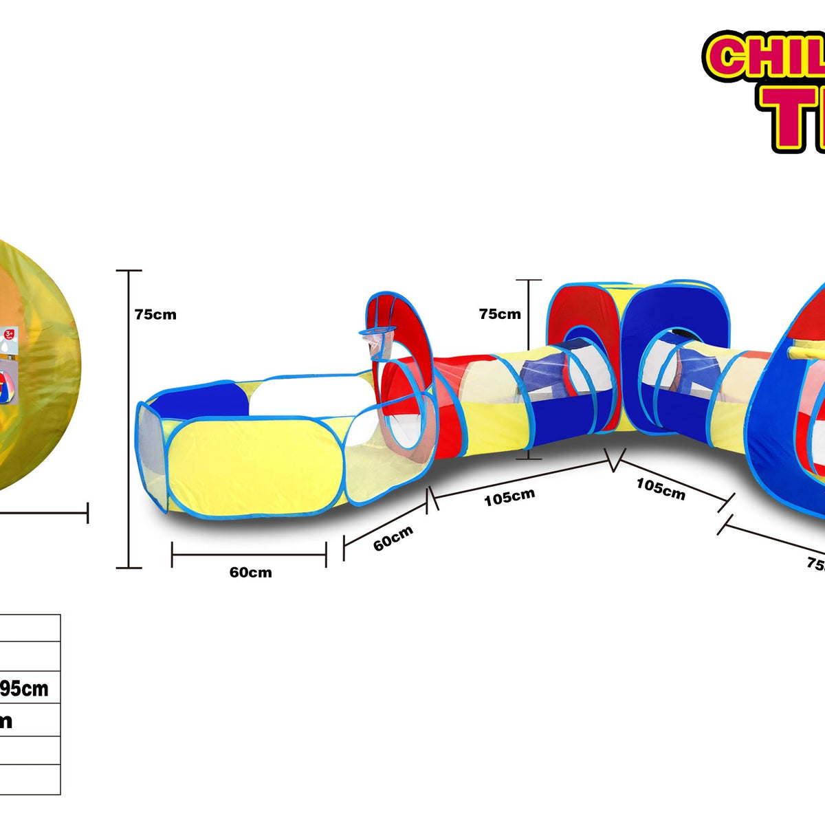 Play Tent and Tunnels