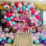 LOL character Themed Balloon Arch