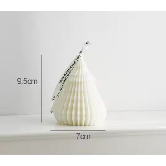 Luxury Aromatic Fragrance Christmas Tree Shaped Scented Soy Wax Candles