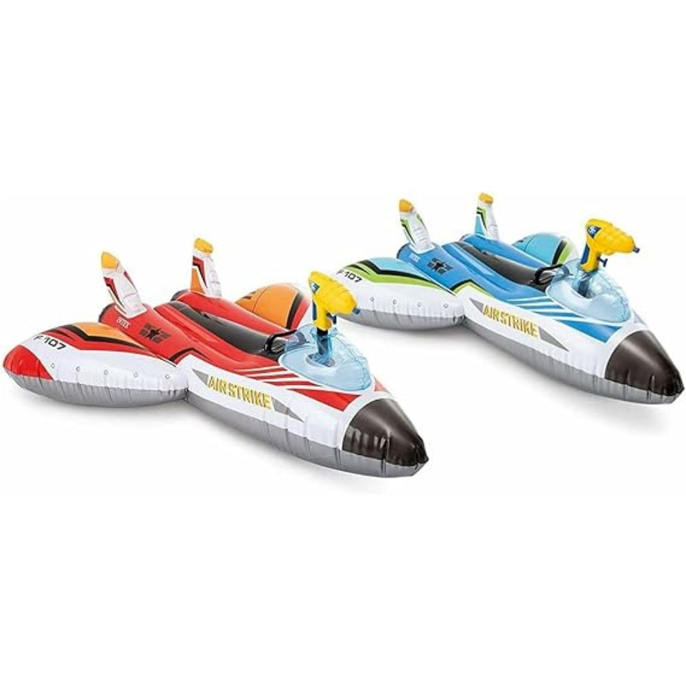 Intex Water Gun Plane Inflatable Pool Float 117cmX117cm 1 PC
