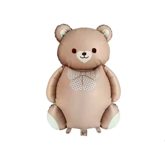 Nude colored Bear Foil balloon