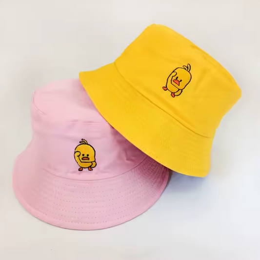 Pink & Yellow Bucket Hat