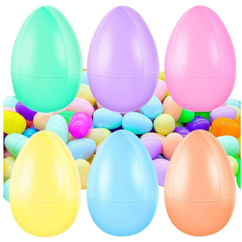 Easter Plastic Eggs 4.6 Cm in Size -1Pc