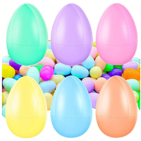 Easter Plastic Eggs 4.6 Cm in Size -1Pc