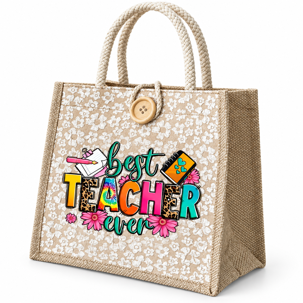 Floral Teacher's Day Bag