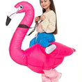 Load image into Gallery viewer, Flamingo Inflatable costume (Free Size)
