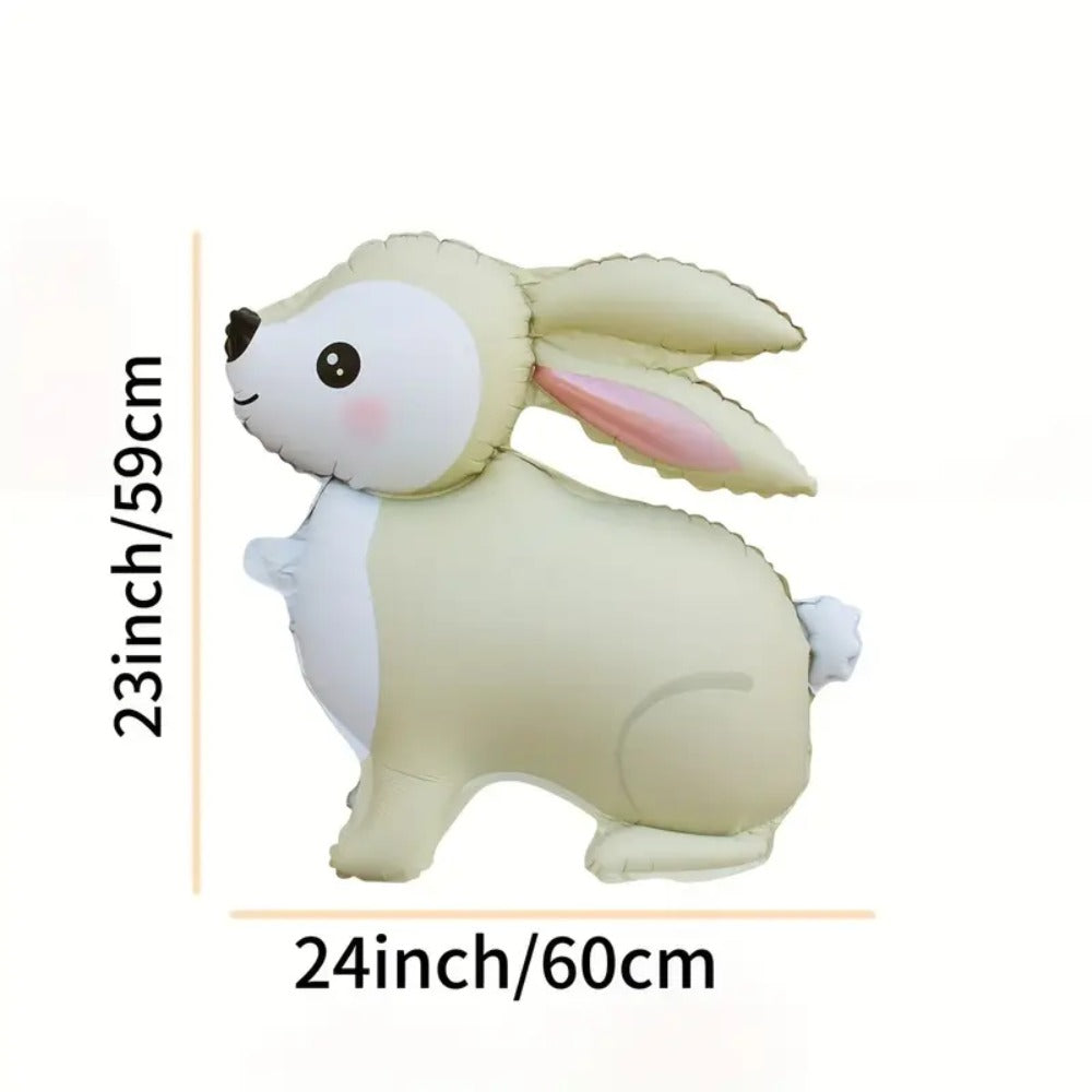 Easter Rabit Foil Balloon 60*59CM