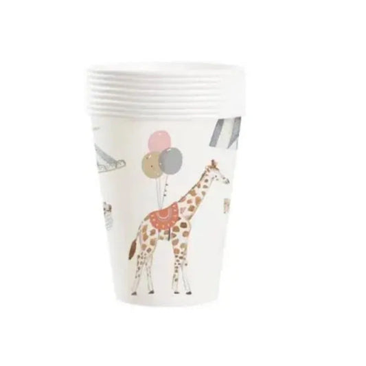 Circus Theme Paper Cups