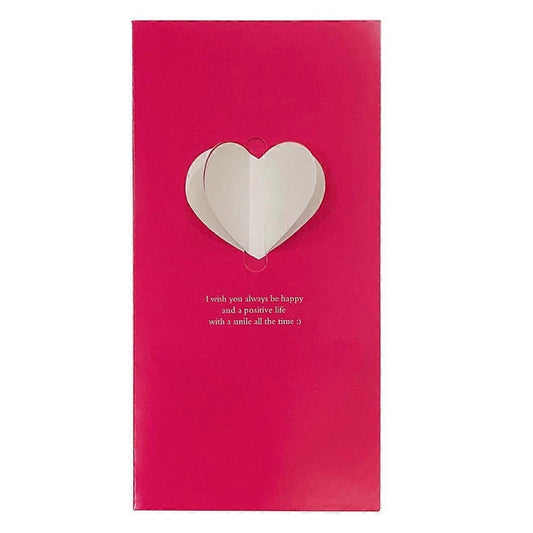 Love Greeting Card - 16 Cm * 8 Cm