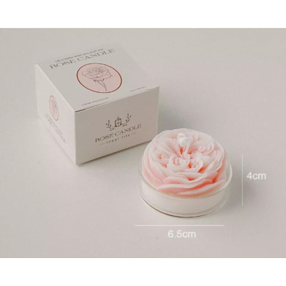 White Peach Oolong Scented Flower Aromatherapy Candles