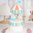 Load image into Gallery viewer, Carousel Theme Birthday Party Cake Toppers
