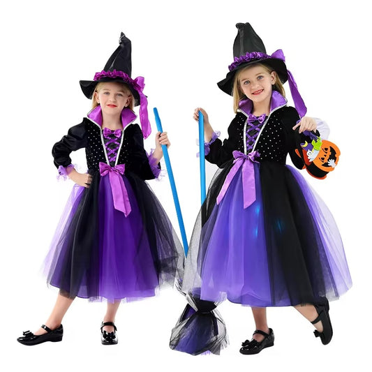 Princess witches Costume - 4 Pcs Set