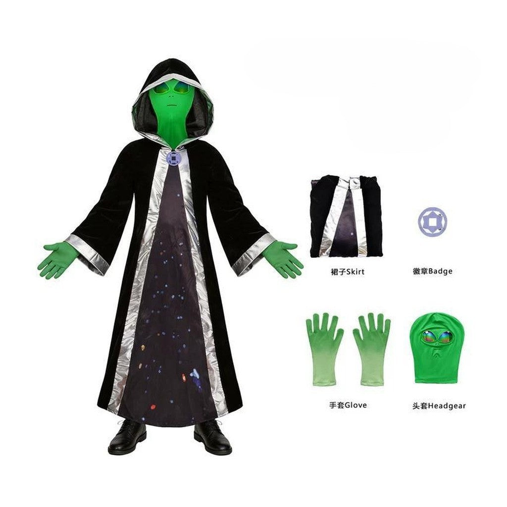 Alien Kids Warlock Costume