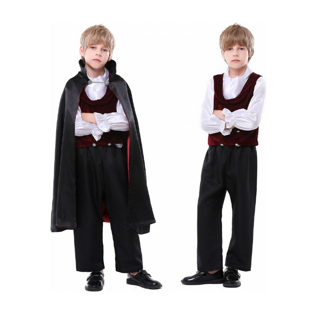 Kids Vampire Costume with Cape