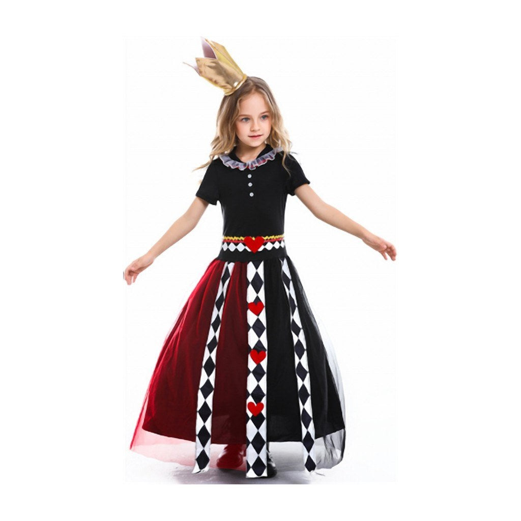 Girls Queen of Hearts Costume