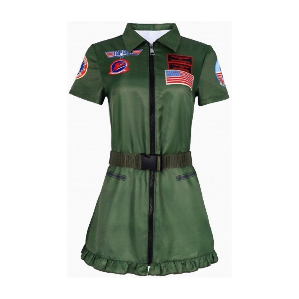 Top Gun Women's Fighter Pilot Costume Dress