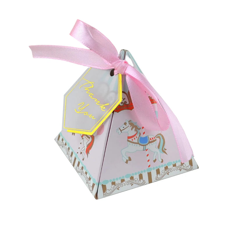 Carousel Theme Party Favor Boxes Set