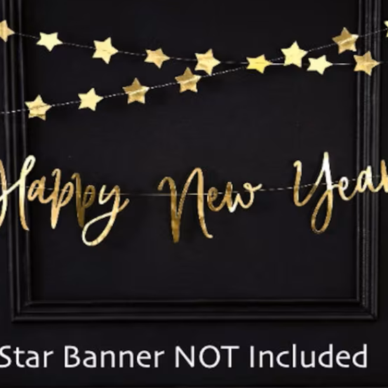 Happy New Year Garland