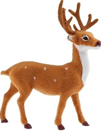 Christmas Realistic Stuffed Elk