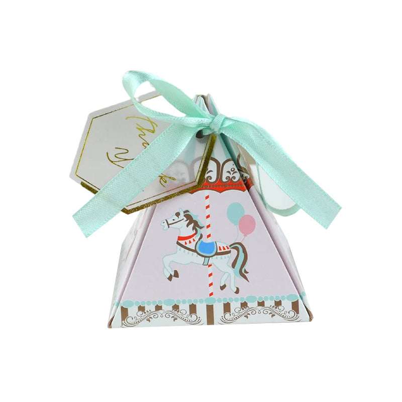 Carousel Theme Party Favor Boxes Set