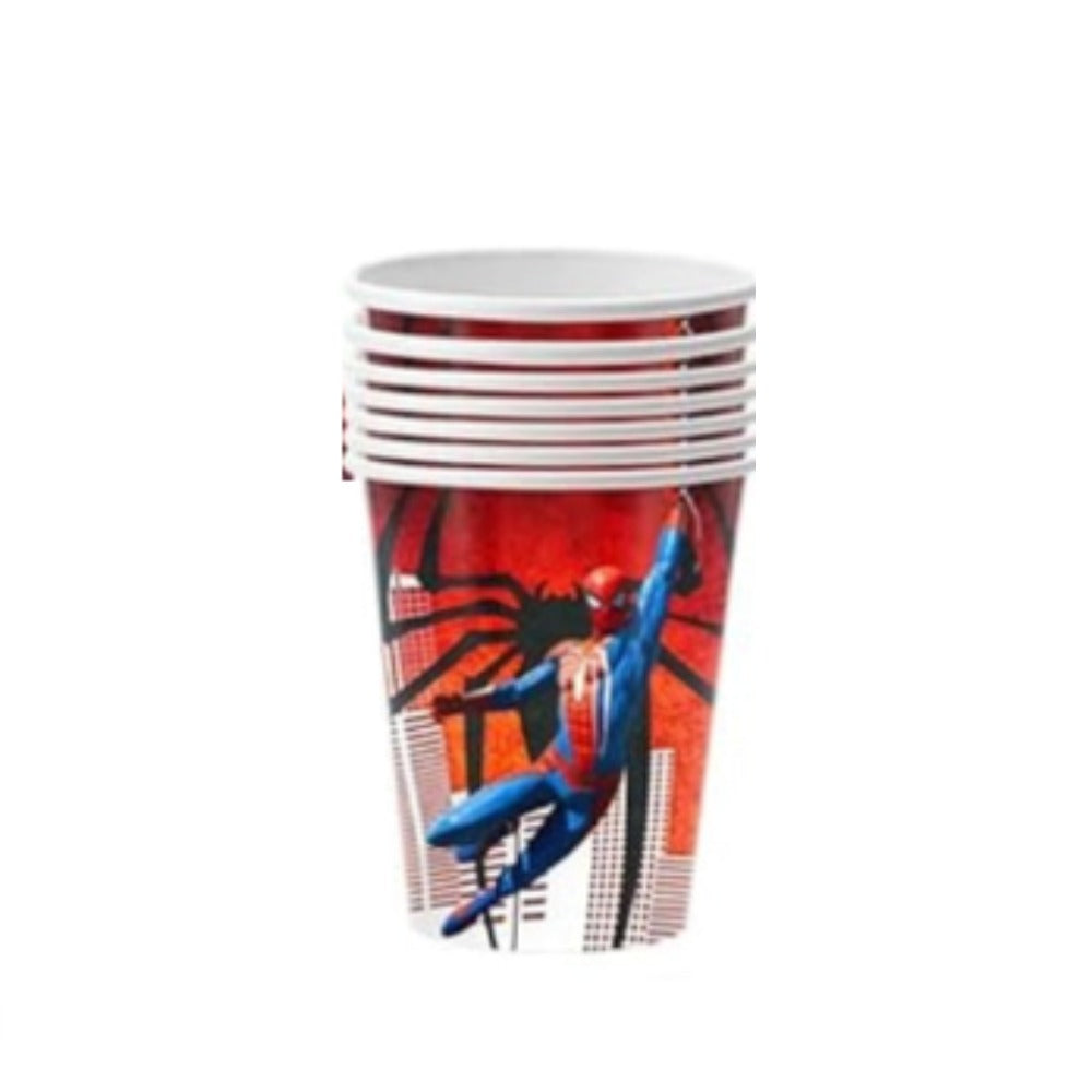 Spiderman Cups Set of 10